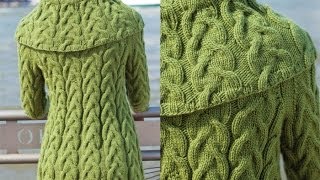 #19 Cowl Neck Tunic, Vogue Knitting Winter 2010/11