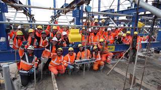 Queensferry Crossing - Finishing Works: Site Tour - April 2017