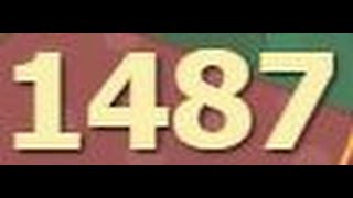 Сокровища пиратов уровень 1487 прохождение - Pirate treasures level 1487 walkthrough