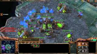 Destiny (Z) vs. vileHasHe (T) (Part 1/2) - Starcraft 2 KOTH