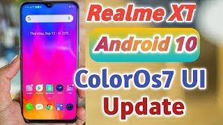 Realme XT  Android 10 Update || realme UI ColorOs7 Update January update