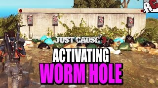 Just Cause 3 - Porto Darsena secret entrance code and going through the Wormhole (Easter Egg)