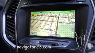 Прошивка, русификация, навигация Mando MD300S Hyundai Santa Fe