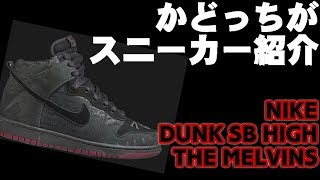 かどっちがNIKE DUNK SB HIGH THE MELVINSを紹介