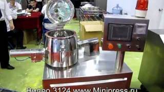 ?Шнековый гранулятор фармацевтический www.Minipress.ru