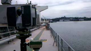 3D Laser Scanning Marine Surveying -- Ship Hold As-Built Survey