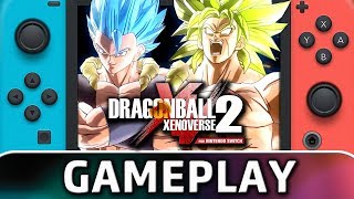 Dragon Ball Xenoverse 2 | SSGSS Gogeta VS Broly Full Power on Switch