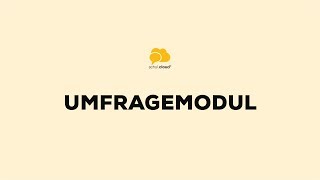 Jetzt verfügbar: das schul.cloud® pro Umfragemodul!