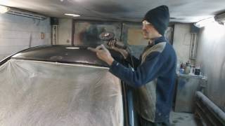 Кузовной ремонт #4 Восстановления крыши Fiat Часть#1 Тесты шлифовальных кругов