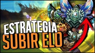 ¡EL MEJOR PERSONAJE Y TÁCTICA PARA SUBIR DE ELO FÁCIL! | ESTRATEGIA ONLY PUSH Y OBJETIVOS | Garmy