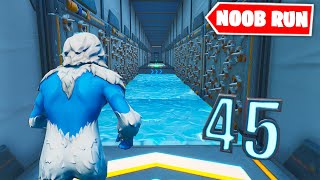 The Noob Death Run Impossible #2 ! Fortnite Creatif Game