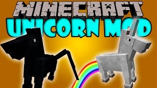 UNICORN MOD - Vuela en Unicornios y Pegasos! - Minecraft mod 1.7.2 y 1.7.10 Review ESPAÑOL