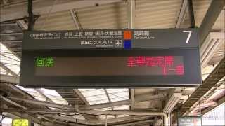 【253系1000番台代走】スペーシアきぬがわ３号大宮駅 2014.02.09