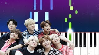 BTS - A Brand New Day ft Zara Larsson (방탄소년단) (Piano Tutorial