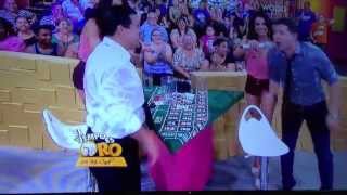 Normando Valentin se Cae en Vivo en Programa de WAPA