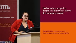 Médias sociaux en gestion d'urgence : les citoyens, acteurs de leur propre sécurité