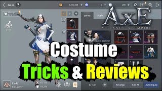 AxE: Alliance Vs Empire Costume Tricks & Reviews