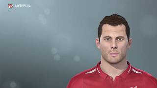 PES 2019 Jamie Carragher face build + stats (classic Liverpool)