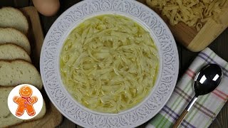 Домашняя лапша своими руками как приготовить ★ Суп-лапша на курином бульоне