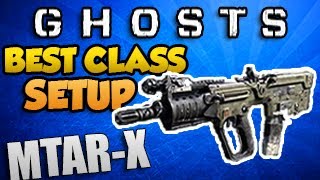 Call Of Duty: Ghosts - Best MTAR-X Class Setup Guide - (COD Ghost Multiplayer)