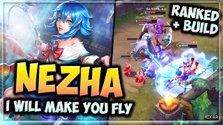 HEROES EVOLVED - NEZHA BUILD | SKIN | GAMEPLAY | RANKED - INSANE CC & BURST!! (REWORK)