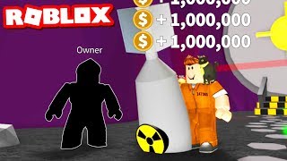 THE OWNER GAVE ME CHEAT CODES IN ROBLOX PRISON ESCAPE SIMULATOR