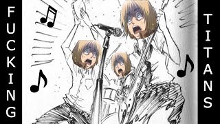 Attack on Titan Manga Plot in 2 Minutes [Musical] "Fucking Titans"