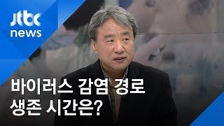 [인터뷰] '신종 코로나' 감염 경로 및 생존 시간은? 백순영 교수 (2020.02.06 / JTBC 뉴스ON)