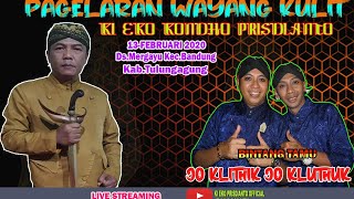 PAGELARAN WAYANG KULIT KI EKO KONDHO PRISDIANTO Ft JO KLITHIK JO KLUTHUK