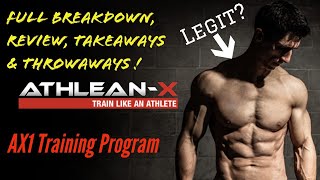 Athlean AX1 Explained | FULL REVIEW AND GUIDE !