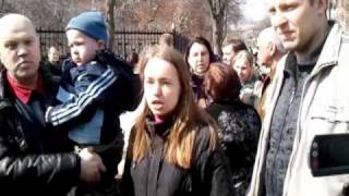 Улицы Железки. Разговор с пикета