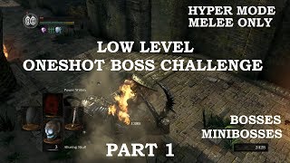 Dark Souls Remastered Low Level Oneshot Boss Challenge Part 1