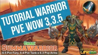 TUTORIAL WARRIOR FURY PVE 3.3.5
