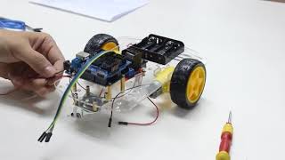 How To Make Aitreasure Smart Robot Car Arduino Bluetooth Control Assembly Tutorials