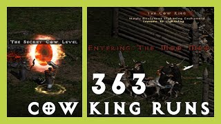 363 COW King Runs - collecting the Diablo 2 Holy Grail