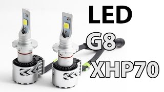Автомобильные LED лампы G8 H7 / D2S для линз (CREE XHP70)
