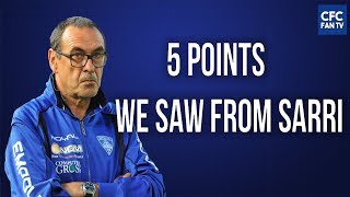 MAURIZIO SARRI: FIVE THINGS CHELSEA FANS HAVE LEARNED