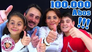 100.000 Abos und 100 Millionen Views Spezial + Gewinnspiel | CuteBabyMiley