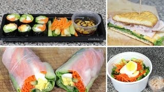 How to | 3 Back to School Quick & Easy Healthy Lunch Ideas | Eva Chung
