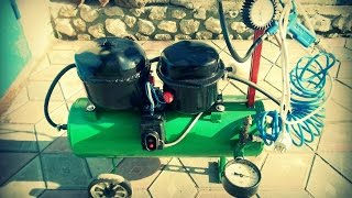 Компрессор своими руками из холодильника/Compressor yourself from the refrigerator