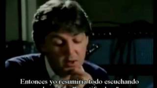 Paul mccartney Recuerda a John Lennon (Entrevista en Español)