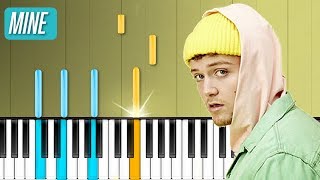 Bazzi - "Mine" Piano Tutorial - Chords - How To Play - Cover