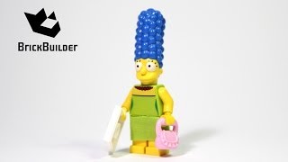 LEGO Simpsons Minifigures Marge build and review