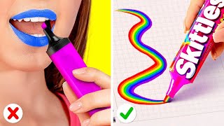TRIK SERU DAN KEREN SEPUTAR SEKOLAH || Trik Genius dan DIY Seputar Sekolah Penyelamat Harimu