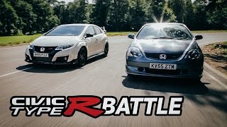 2015 Honda Civic Type R VS 2005 EP3 Type R: Track Battle