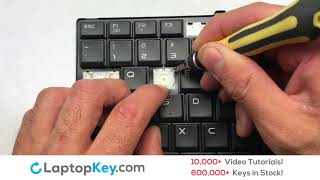 Alienware Keyboard Key Repair Guide M Series NSK-LB0BC 13 R1 R2 15 R1 R2