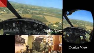 Oculus Rift/Huey Training Flight
