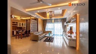 Interior Design in Bangalore: DNR Atmosphere | 4BHK | Furdo Design