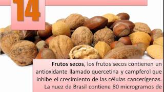 25 alimentos anticancerigenos