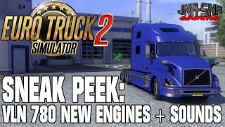 SNEAK PEEK | Volvo VNL 780 + Sound + Engine mods | ETS 2